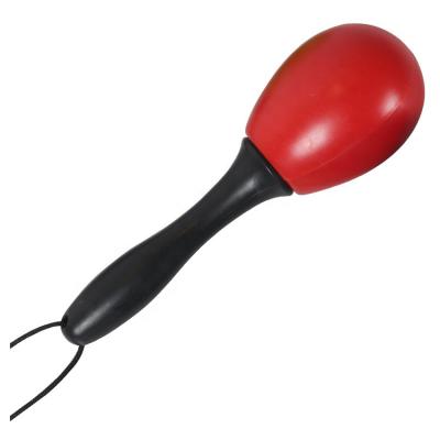 China High Quality Musical Toy Kids Learning Maracas Custom Plastic Kids Toys Colorful Baby Maracas With String for sale