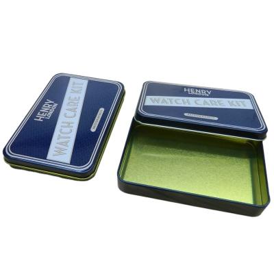 China Rectangular Lightweight Premium Quality Packaging Tin Pen Box for sale