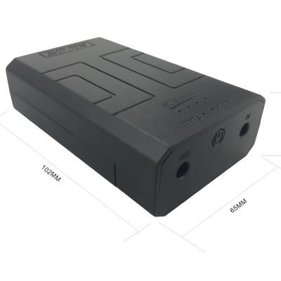 China Uninterruptible Power Supplies DC Mini Ups 12v With Replaceable Li-ion Ups Batteries 12v 2a Mini Ups For wifi Router for sale