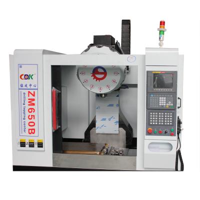 China Vertical CNC Drilling Machine CNC Drilling Machine CNC Tapping Center ZM650B M12*3*120 for sale