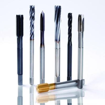 China Spiral Steel Point Straight Fluted Screw Thread Metric Socket Hand Tap Drill Set Hand Tools for sale