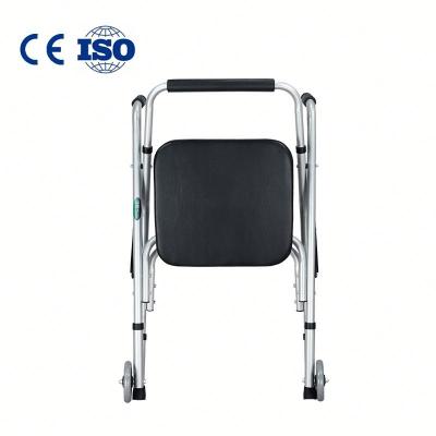 China Brand New Stainless Steel Knee Crutch Elder Walker Crutches Aluminum Alloy Aluminum Pipe Tube Crutches Made in China for sale