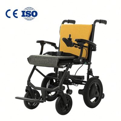 China Alumminum Alloy Plastic Standing Wheelchair Electric Power Electric Wheelchair Lightweight High Back for sale