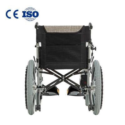 China Alumminum Alloy Professional Used Electric Wheelchairs For Sale Electric Wheelchair 250W Battery Electric Wheelchair Handcycle for sale