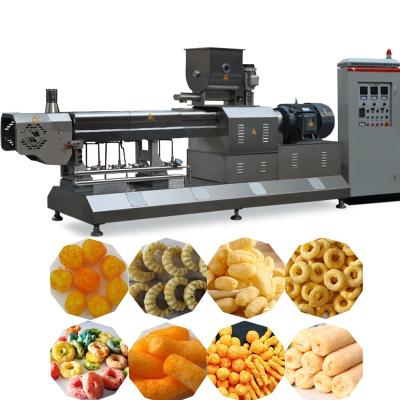 China High Efficiency China Design New High Performance Corn Sticks Fully Automatic Snacks Extruder Machine for sale