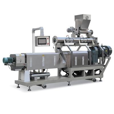 China food & Freestanding Stainless Steel Automatic Corn Beverage Factory Spare Parts Machine Twin Screw Snacks Extruder Puffing Machine For Corn Puffs for sale