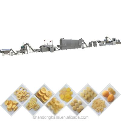 China 3d Pellet Fried Crispy 3D Snack Pellet Plantain Chip Processing Machinery Line And 3d Pellet Snacks Machine for sale