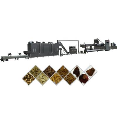 China Yield China Double Screw Extruder Textured Bean Chunks Protein Meat Making Machine From Soybean for sale