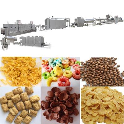 China Best quality snack food breakfast cereal snack machine oatmeal processing plant for sale