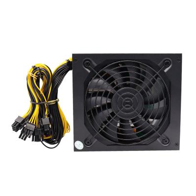 China 2000W 2200w 2400w Desktop Computer ATX Power Supply High Efficiency Support 8 Graphics for sale