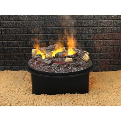 China Contemporary Fire Water Fire Pit Fire Bowl Steam Flame Effect Log Electric And Steam Scenic For Home Decoration for sale