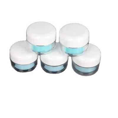 China Acrylic Frosted Cosmetic Packaging Cosmetics Face Cream Jar Plastic Plastic Container for sale