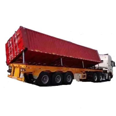 China Truck Trailer Factory Price 3 Axle Dumper Semi Trailer Dump Trailer Truck for sale