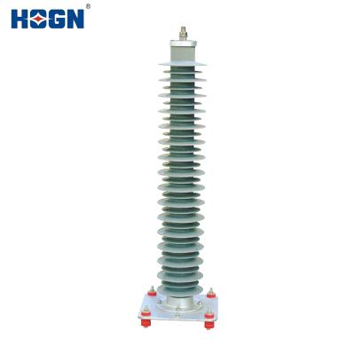 China HOGN Polymer HousedMetal-Oxide Surge Arrester Without Rated Leak Current 110kV YH10WZ for sale