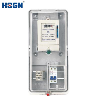 China HOGN-1KC Transparent Meter Cabinet 380*180*100 for sale