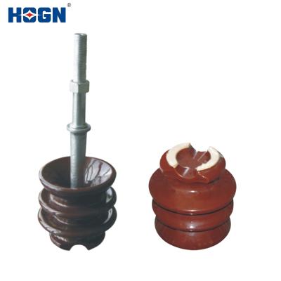 China HOGN High Voltage High Voltage Pin Insulator D10K45 D10K46 D10K47 D10K48 Porcelain for sale