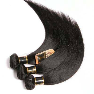 China Silky Straight Wave Cuticle Aligned 10A To Grade Brazilian Virgin Human Hair Silk Straight Hair Bundles for sale