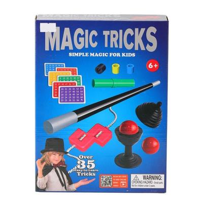 China Children's Interactive Toys Play 35 Simple Magic Tricks Hot Selling Children's Educational Toys Mini Set Toys For Children for sale