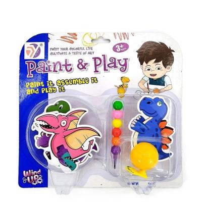 China Wind Up Toys For Kids Play Toy Animal Assemble Wind Up Toys For Children Drawing Diy Toys for sale