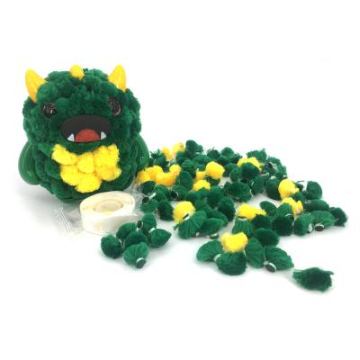 China Diy glue pampers monster stuffed animal 2022 handmade creative illustration other educational toys arts and crafts Diy glue pampers monster stuffed animal for sale