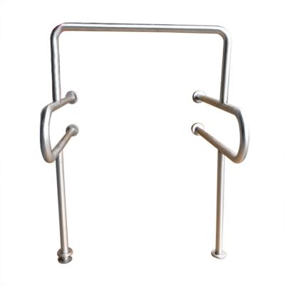 China Anti-Corrosion Wholesale Anti-Corrosion Safe Toilet Grab Senior Stainless Steel Handrail for Handicapped Bathroom Wall and Floor Non-slip for sale