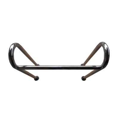 China Durable Wholesale Polish Stainless Steel Basin Support Column Bathroom Safety Basin Railing For Toilet Disabled Grab Bar for sale