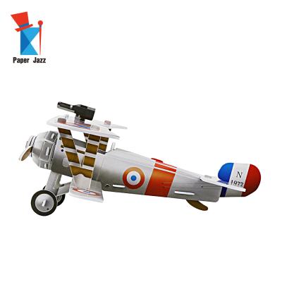 China Cartoon Toy In-Pack Promotion Toy , 3D Foam Puzzle Cartoon Airplane for sale