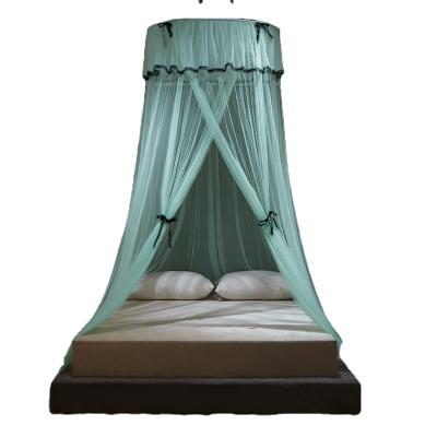 China Factory Cheap 360degree Folded Anti Mosquito Bed Mosquito Net White Blue Green Tent For Home Hotel Bed for sale