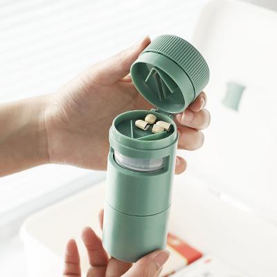 China Popular Hot Selling High Quality Plastic Pill Cutter Portable Medicine Organizer Case for sale