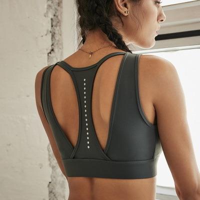 China New Beautiful Selling Breathable Sports Bra Quick-Drying Sports Bra Fitness Gathering Underwear Sports Bra Vest Back Running Hot Breathable Yoga for sale