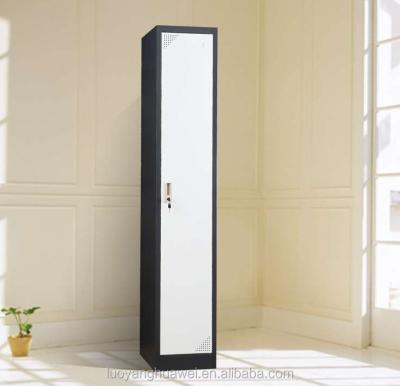 China Practical Eco-friendly almirah Bedroom Steel Wardrobe Designs Cabinet Clothes Locker Metal Closet Steel Wardrobe for sale