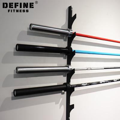 China Universal Define Professional Fitness Weightlifting Color 20kg Cerakote Barbell for sale