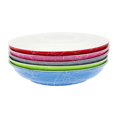 China Disposable Customized Color 6 Inch Ceramic Serving Bowls Set New Bone China Mixing Soup Bowl Set Ceramic for sale