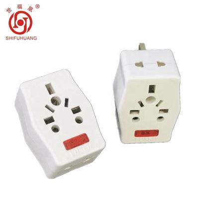 China 13A 240V Multi-Function Residential/Multi-Purpose Universal Adapter Travel Electrical Adapter Socket With Fuse for sale