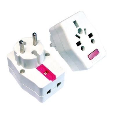 China Travel commercial plug adapter for Italy and France for sale