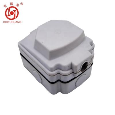 China Commercial ABS IP65 Outdoor Waterproof Junction Box Rubber Sealed Plastic Waterproof Junction Box for sale