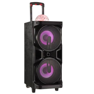 China No Loudspeaker OEM 50W 8 Inch Private Trolley Wooden Box Speaker With Good Sound Quality for sale