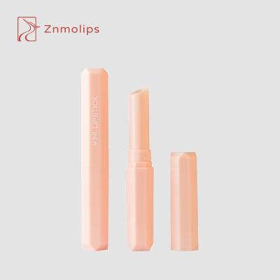 China Heavy High Quality Pink 12.7mm Hex Tube Multicolor Cosmetics Custom Lipstick Lipstick Tube Packaging for sale