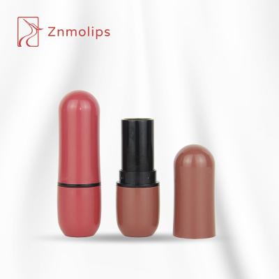 China Cute New Lipstick Packaging Vintage Cosmetic Pink Lipstick Case ABS Container Lipstick Tube Packaging for sale