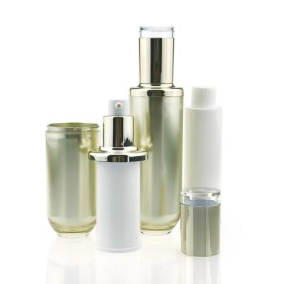 China Personal Care Customized Acrylic Cosmetic Disposable Vacuum Bottle for sale