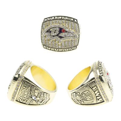 China Other Baltimore Ravens S Bowl 2000 Backs Ring Custom Name And Number Mes Sports Jewelry for sale