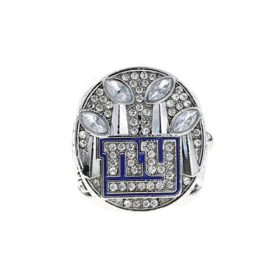 China Other Custom 46th Super Bowl Football Rings Show Gift Box Nfl New York Giants 2011-2012 Championship Ring for sale