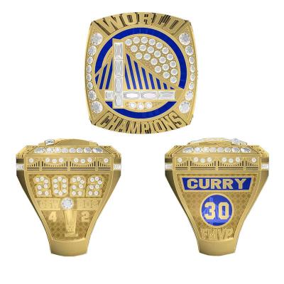 China Hiphop NOTE: 2022 Golden State Warriors Curry Thompson Green Basketball Championship Ring for sale