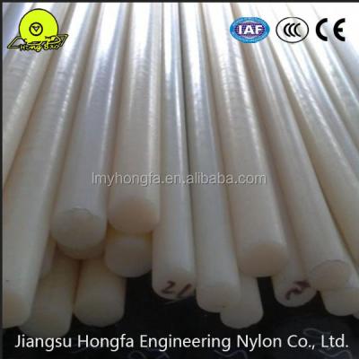 China Round Bar PA6 Nylon Plastic Rod 5mm for sale