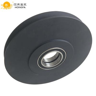 China Durable Heavy Duty Plastic Nylon Pulley Sheaves For Different Type Of Cranes for sale