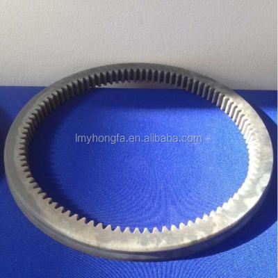 China Good Abrasion Resistance Custom Plastic PA6 Internal Ring Gear Molded Nylon Gear for sale