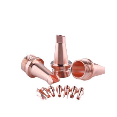 China Building material shops 2023Hot sale2023 new copper nozzles direct saleFactory for laser welding machine cut nozzle handheld copper parts for sale