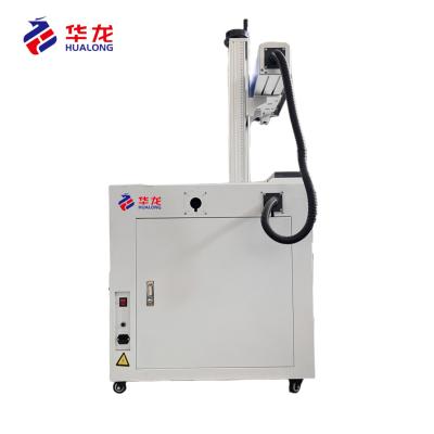 China 3D 20W 30W 50W 80W MAX Fiber Laser Marking Machine For Metal Maker Portable Laser Marking Machine for sale