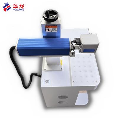 China Programmable Fiber Laser Marking Machine 20W 30W 50W 80W Stainless Steel Matel Gold for sale