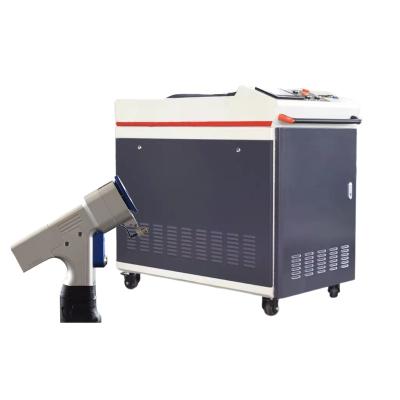 China Stainless Steel 1000W 1500W 2000W CNC Laser Derusting Metal Surface Cleaning Machine Automation for sale